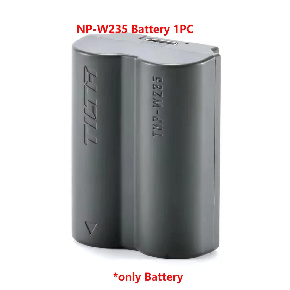 TILTA NP-W235 Set met batterij en oplader, 4 batterijen van 2400 mAh en