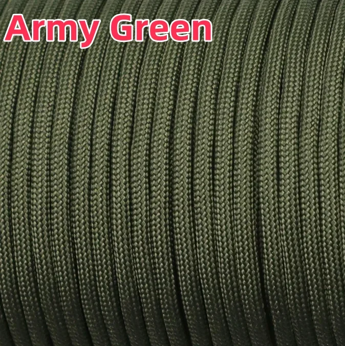 Premium Paracord 7 Strand 4mm Outdoor Survival Rope for Camping and DIY Bracelets