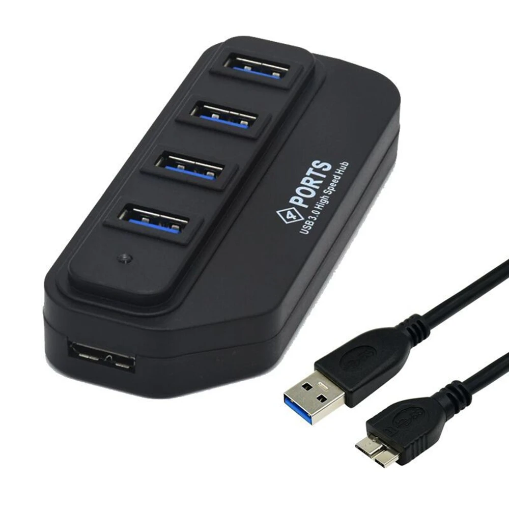 

USB 3,0 разветвитель для ноутбука настольного компьютера USB 3,0 док-станция с несколькими интерфейсами к интерфейсу Micro B кабель для чтения данных