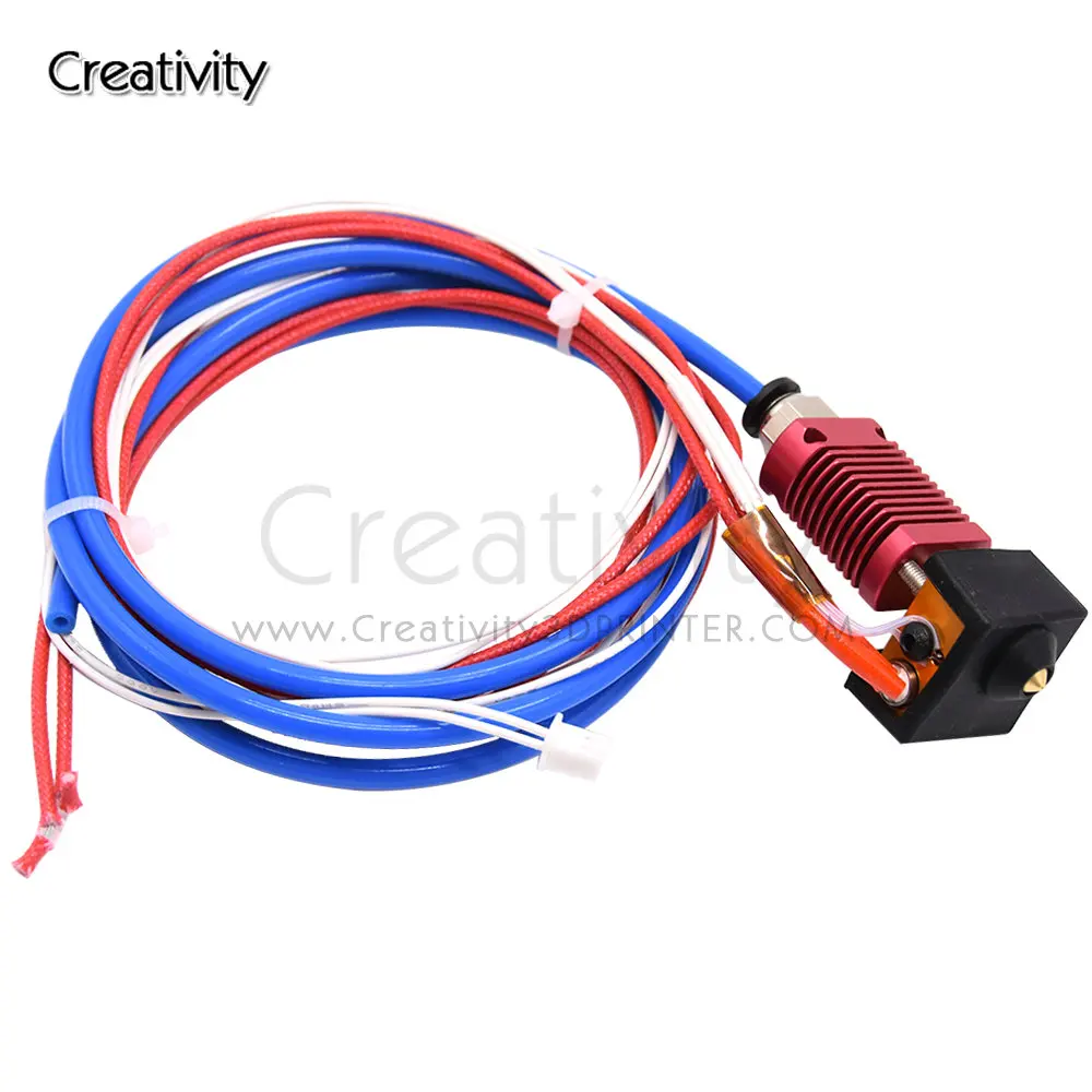 3d printer Parts MK8 Extruder Hotend kit 0.4mm Nozzle 1.75mm Filament for Ender3 Ender3V2 CR10 Ender5 3d printer head printer epson