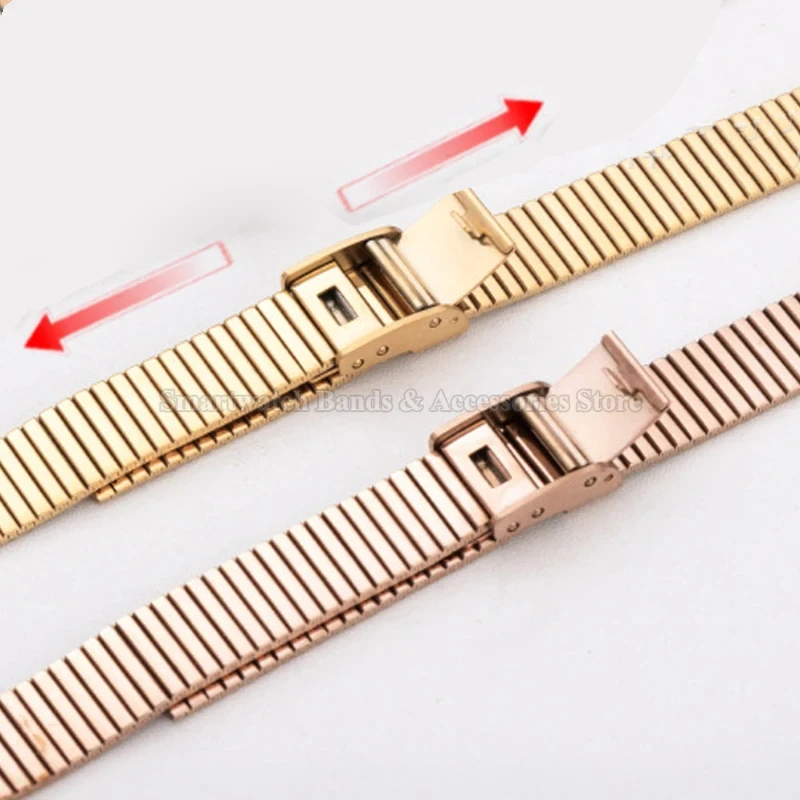Ultra-Thin Stainless Steel Wristband Bracelet - Sleek Metal Accessory
