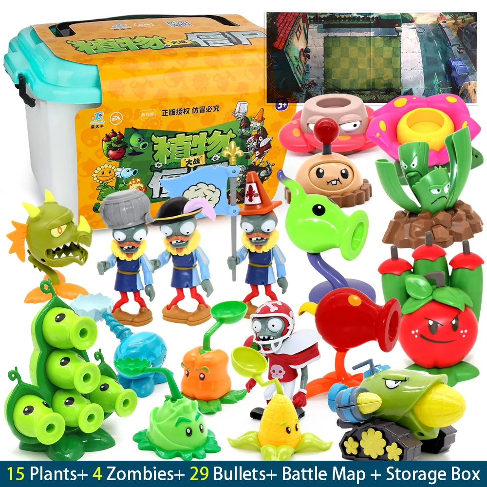 Plants Vs Zombie Toys Children Toys Bullet Ejection Toys