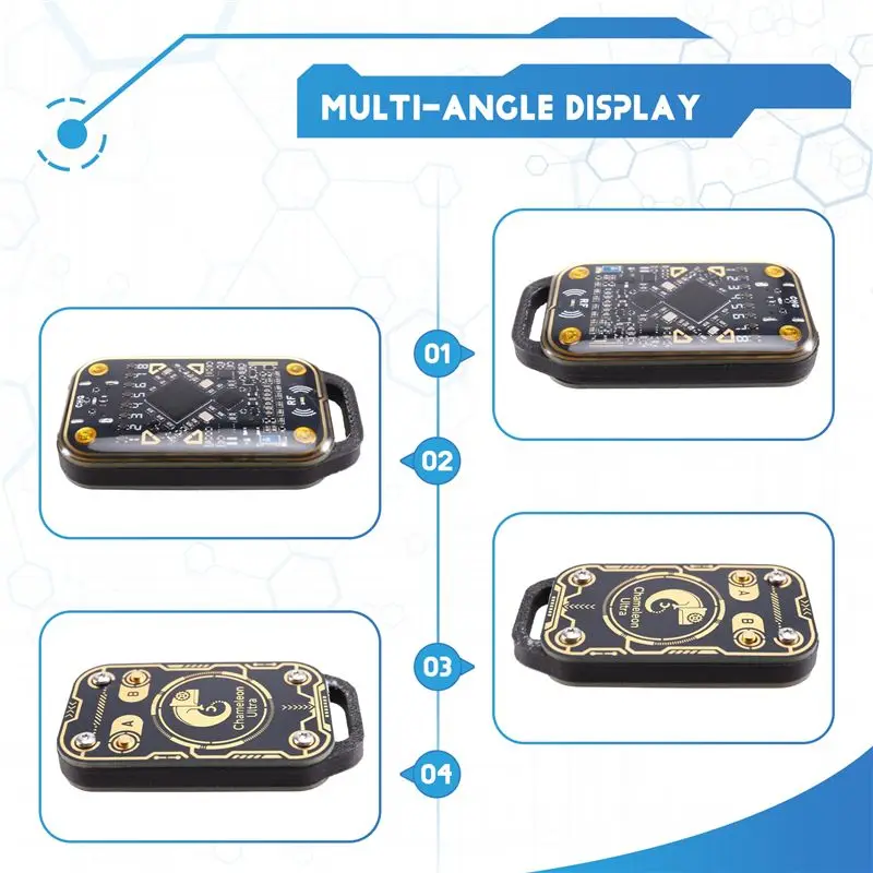 A25P 카멜레온 울트라 RFID 스마트 칩 리더 스마트 카드 에뮬레이터 125Khz 13.56Mhz ID IC 카드 디코드 NFC 복제기