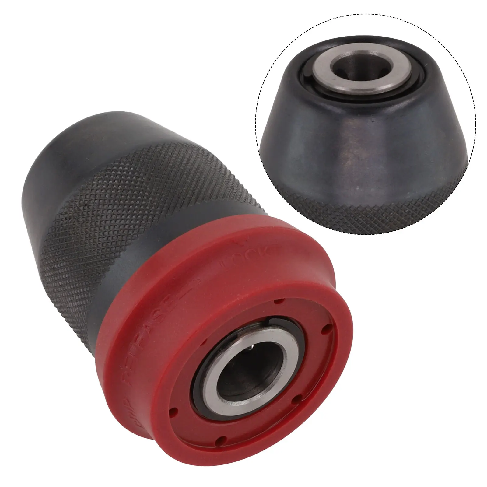 Mandrin de perceuse allergique rapide pour perceuse électrique à main, mandrin de perceuse en métal pour foret, tournevis, robinet et douilles, 0.8-10mm