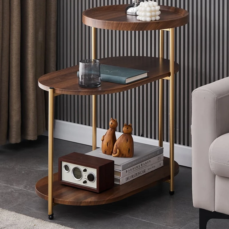 

Современный гостиничный журнальный столик, угловой деревянный садовый уличный журнальный столик, прикроватный столик, боковой столик для гостиной, домашняя мебель YN50CT