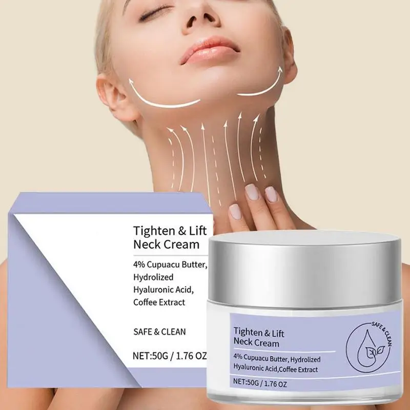 Neck Cream Neck Wrinkle Removal Cream Tightening Firming Fade Fine Lines Anti-Aging Necklines Lifting Shaping Beauty Neck Cream