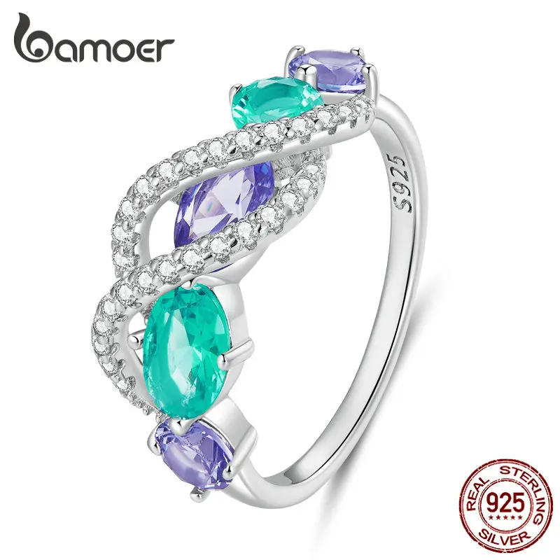Anillo De Nudo De Plata De Ley 925, Banda Trenzada Ajustable - México