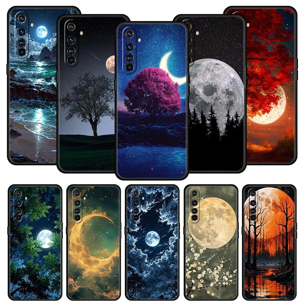 Moon On The Branch Phone Case - Elegant and Protective Design