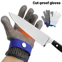 Butcher Glove Stainless Steel Glove Cut Resistant Metal Mesh Chainmail Glove for Meat Cutting Chainsaw Work Cut Resistant Glove 1