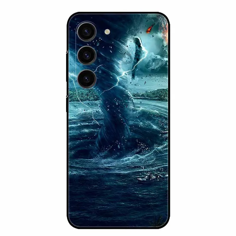 Luxury Black Silicone Shockproof Case - Soft Bumper Protector