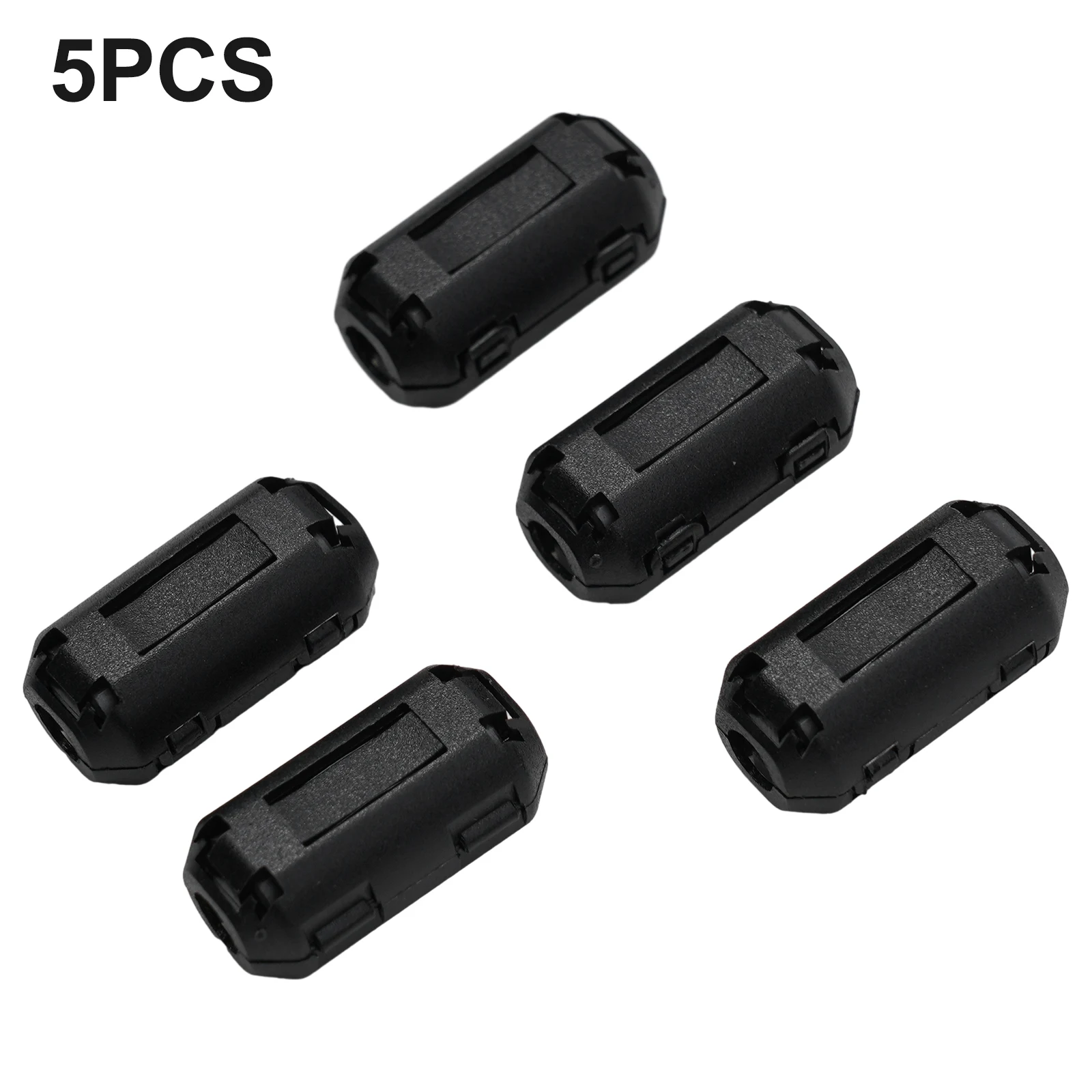 

Nickel Zinc Ferrite Noise Filter Black Choke Clip 13mm 5x 3.5mm 9mm Anti-jamming Bead Core EMI Ferrite Toroidal