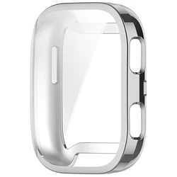 Enhanced Transparent Electroplated TPU Protective Case and Screen Protector - Amazfit Bip 6 (S)