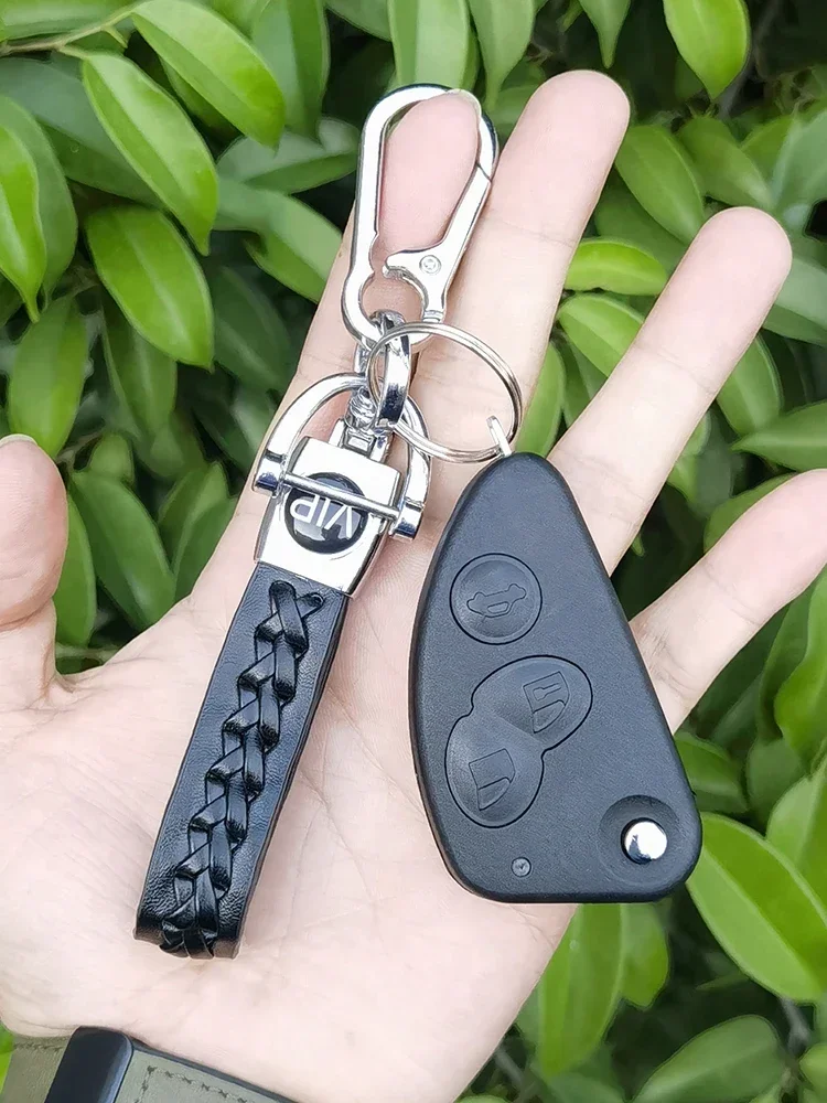 Cocolockey Flip Car Key Fob Shell for ALFA ROMEO 147 156 166 GT JTD 3 Button Folding Remote Key Housing Uncut Blade Replacement