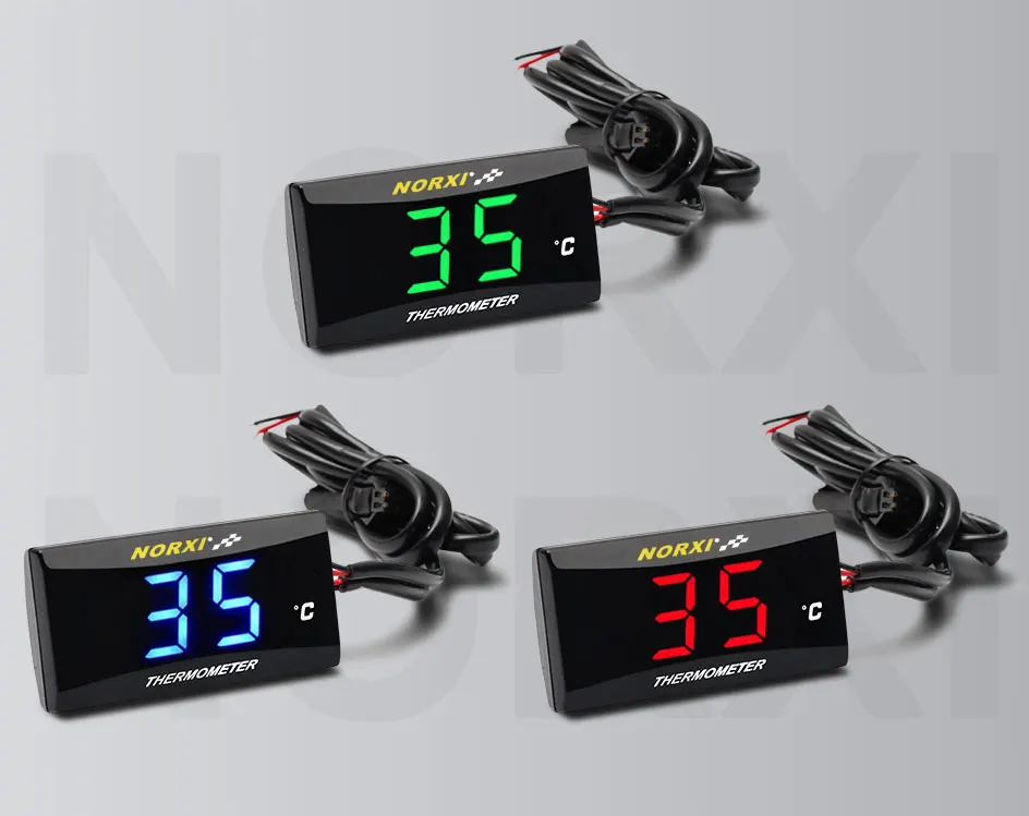 Motorrad KOSO Wasser Temperatur Mini Meter Für XMAX 250 300 NMAX CB400 CB500X Sensor thermomete Temp messgeräte Roller Racing – Detail 15
