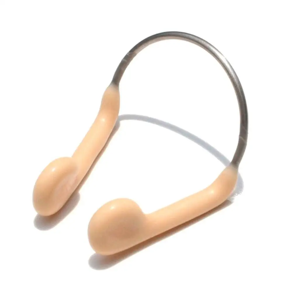 

Adult Kids Nose Clip Diving Swimming Snorkeling Training Soft Silicone Metal Frame Nose Clip Surf Diving Water Sports Nose Clip