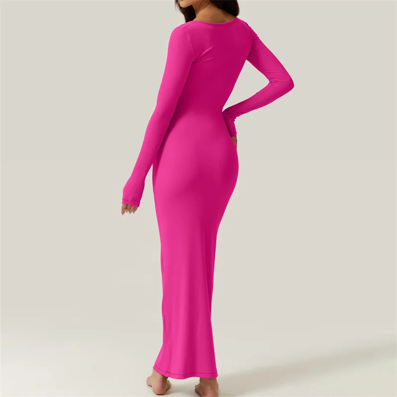 y2k Bodycon Dress Women Going Out Solid Color Square Neck Long Sleeve Dresses Sexy Evening Party Dresses Clubwear 23 y2k Bodycon Dress Women Going Out Solid Color Square Neck Long Sleeve Dresses Sexy Evening Party Dresses Clubwear