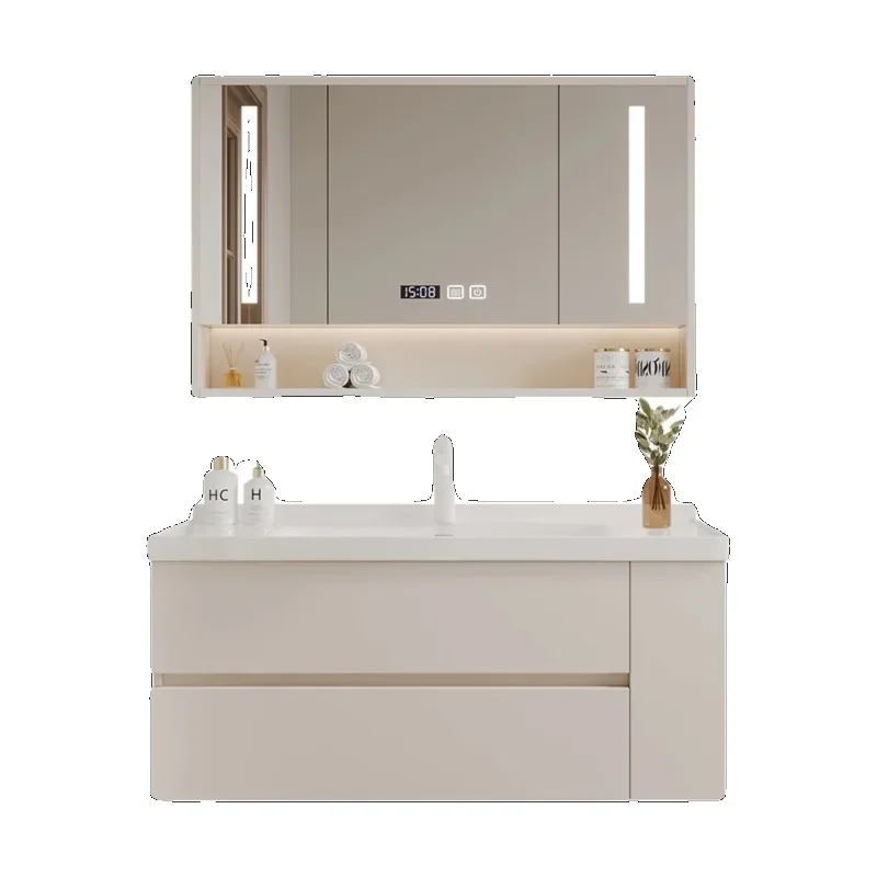 Light White Toilet Drawer Bathroom Vanities Storage Bathroom Vanities Mirror Closet Vintage Gabinete Para Banheiro Furniture