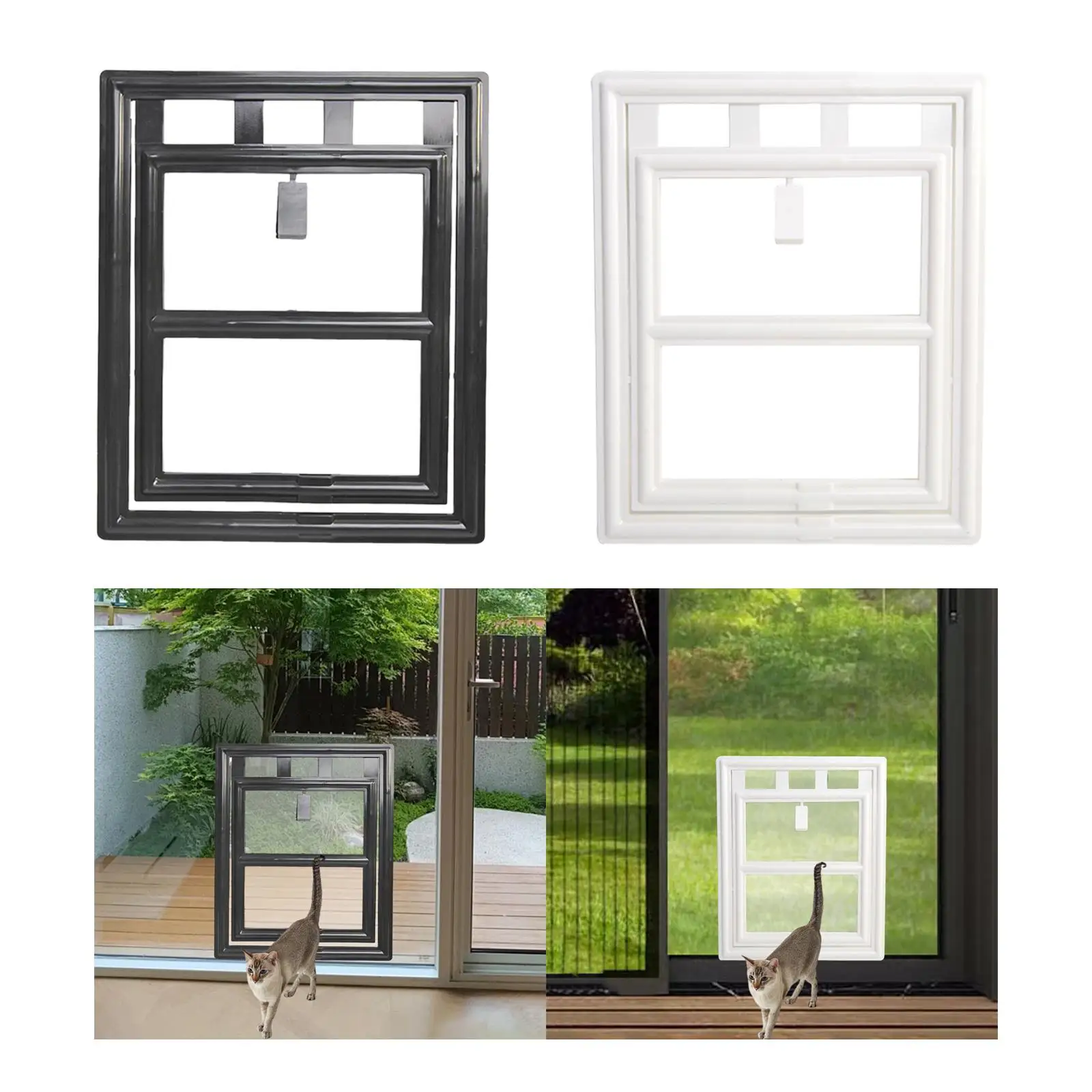 Compact Partition Mesh Pet Door Screen Easy Removal Heavy Duty Safety Door for Dogs and Cats Windows Compact Partition Mesh Pet Door Screen Easy Removal Heavy Duty Safety Door for Dogs and Cats Windows