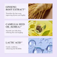 Masque capillaire magique à la kératine, réparation en 5 secondes, cheveux crépus endommagés, doux, lisse, brillant, Nutrition, hydratant en profondeur, nourrissant, soins capillaires 5
