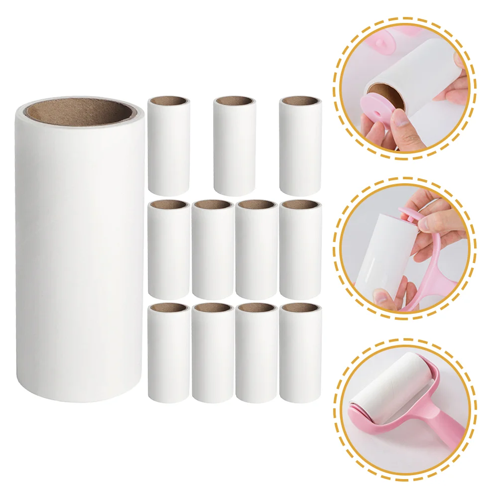 

Practical Lint Roller Multifunctional Fur Remover Convenient Lint Remover Hair Fur Roller 60pcs Per Roller