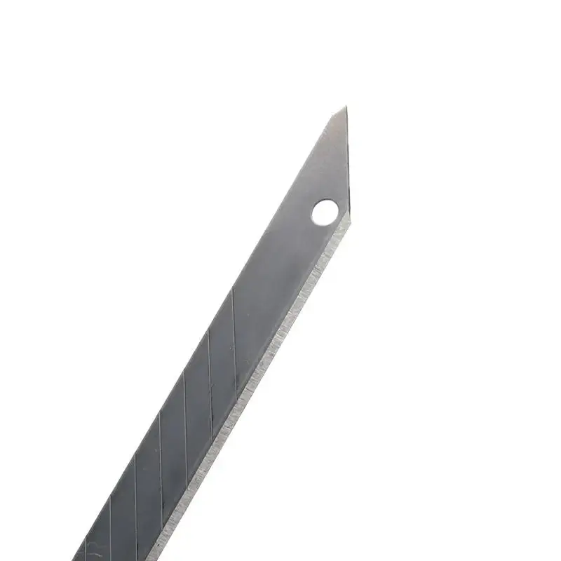 

Stainless Steel 30 Degree Snap Off Art Knife Blade 50Pcs Car Sticker Paper Cutting Tool Vinyl Film Replaceable Blades 9mm