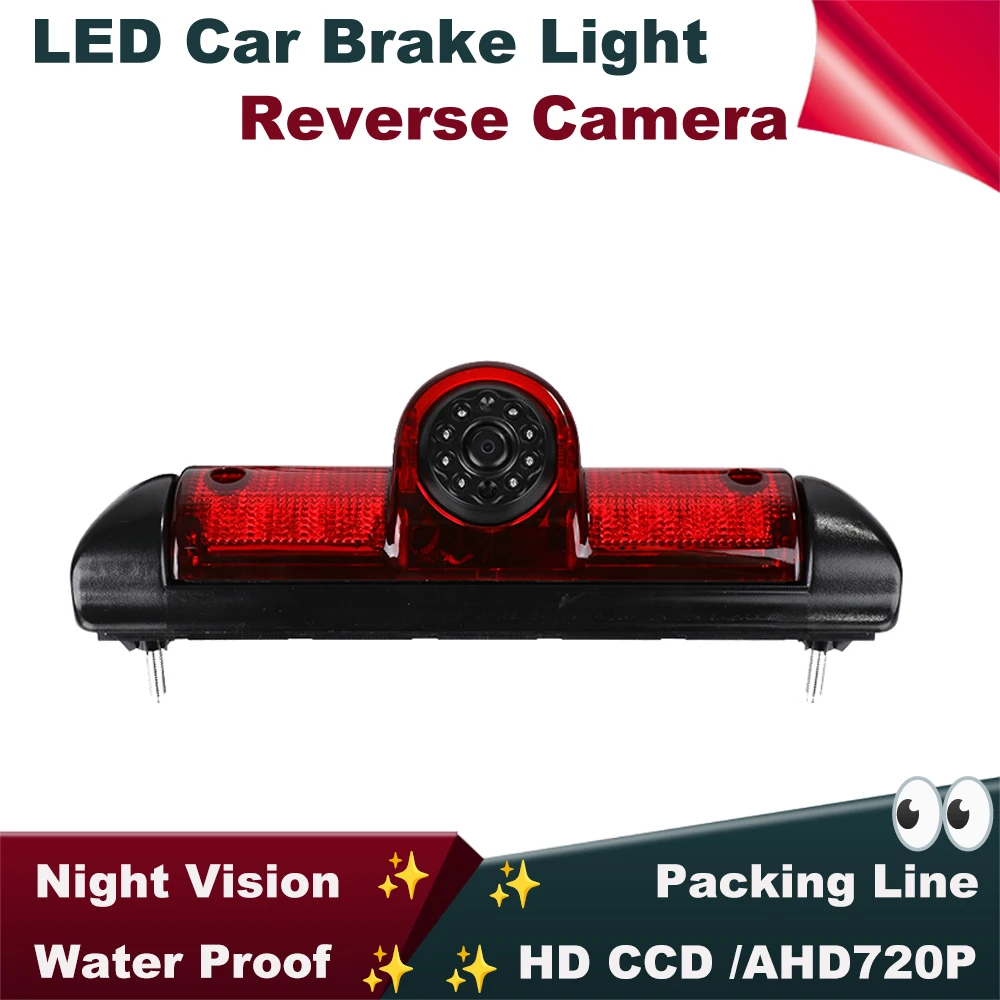 Ccd Car Brake Light Telecamera Di Retromarcia Per Citroen Jumper Iii Fiat Ducato X250 Peugeot Boxer Iii Led Light Parcheggio Telecamera Di Retrovision
