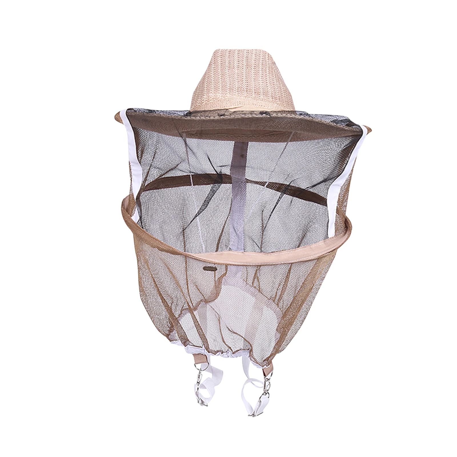 Beekeeping Netting Sun Hat with Mesh Protection Beekeeping Veil Hat Professional for Backpacking Hiking Fishing Equipment