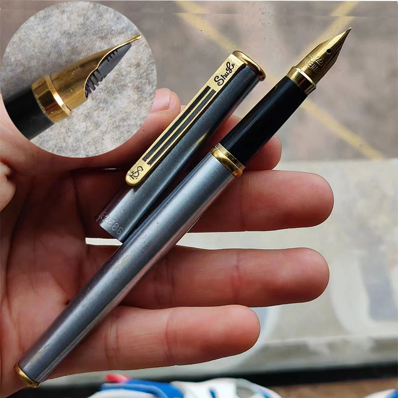 St Penpps Old Stock 1990s Stock SL Fountain Pen Steel Ink Pen F Nib