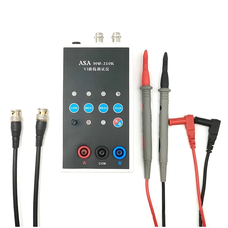 

HW-210K Dual-Channel Tester VI Curve Tester Circuit Board Online Detection ASA Tester 4 Gear Frequency Alternating Speed