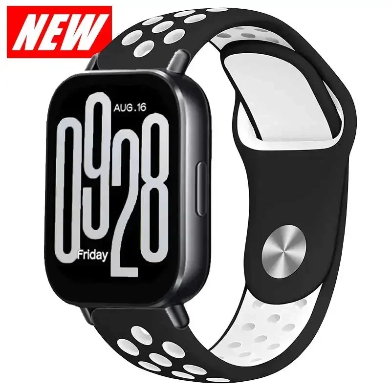 Silicone Sports Wristband Bracelet - 20mm/22mm Adjustable Strap