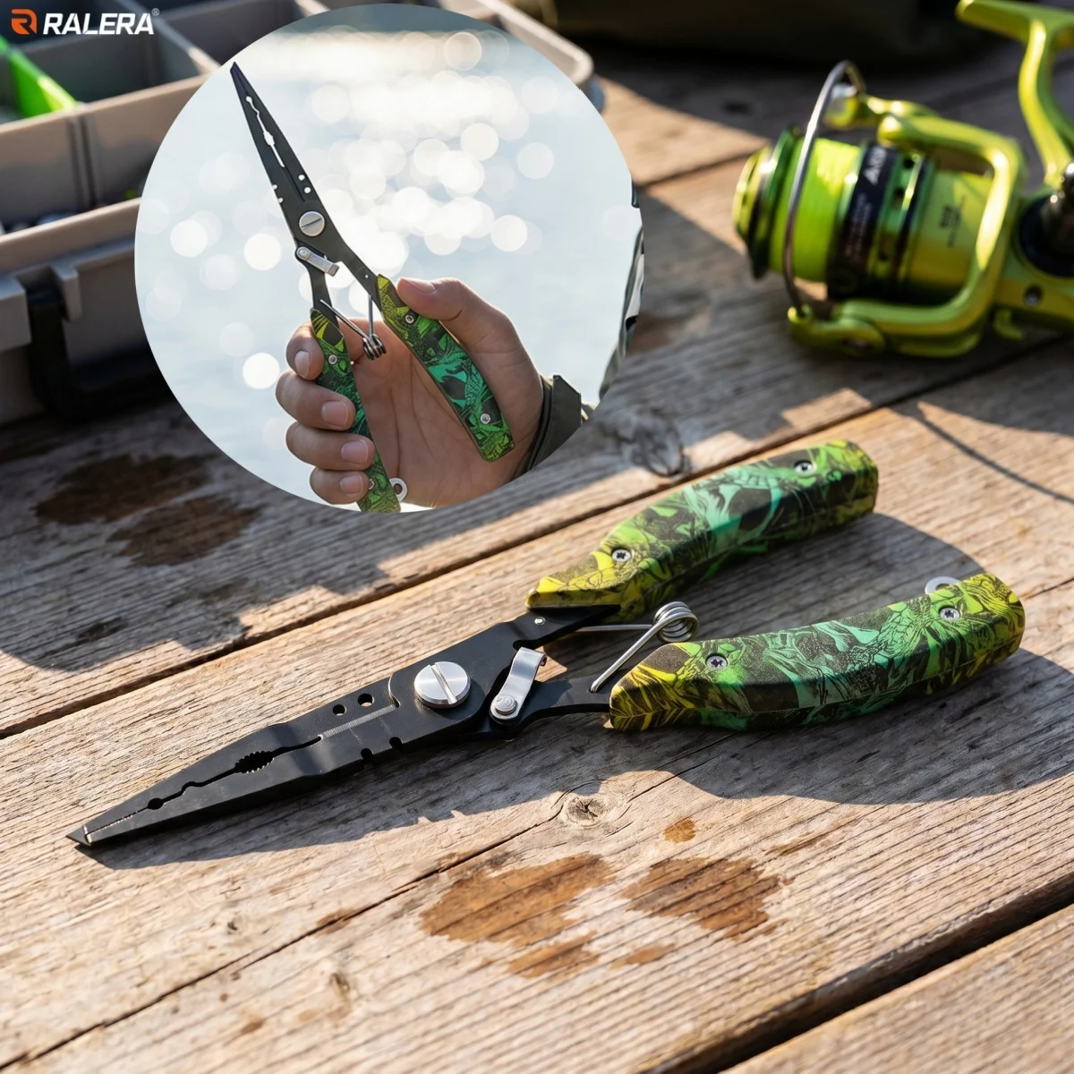 ralera multifunctional fishing pliers stainless steel lure pliers hook remover line cutter split ring opener with lanyard sheath 3 RALERA Multifunctional Fishing Pliers Stainless Steel Lure Pliers Hook Remover Line Cutter Split Ring Opener With Lanyard Sheath 3