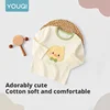 【Youqi】Chinese Baby Tops for 0-2 Year Olds, Spring and Autumn Baby Sweatshirts, Long-Sleeved Tops, Cute Base Shirts for Infants, Early Autumn