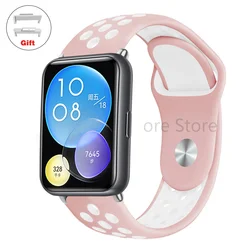 Breathable Silicone Sport Wristband for Smartwatch - Vitality Bracelet Accessories (20 pink white)