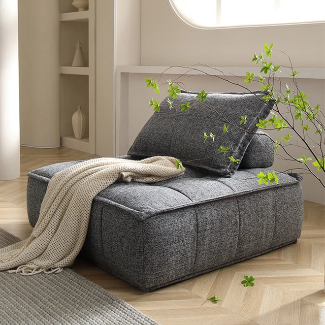 Chaise pouf avec rembourrage, mobilier design pour chambre à coucher,  canapé-lit - AliExpress