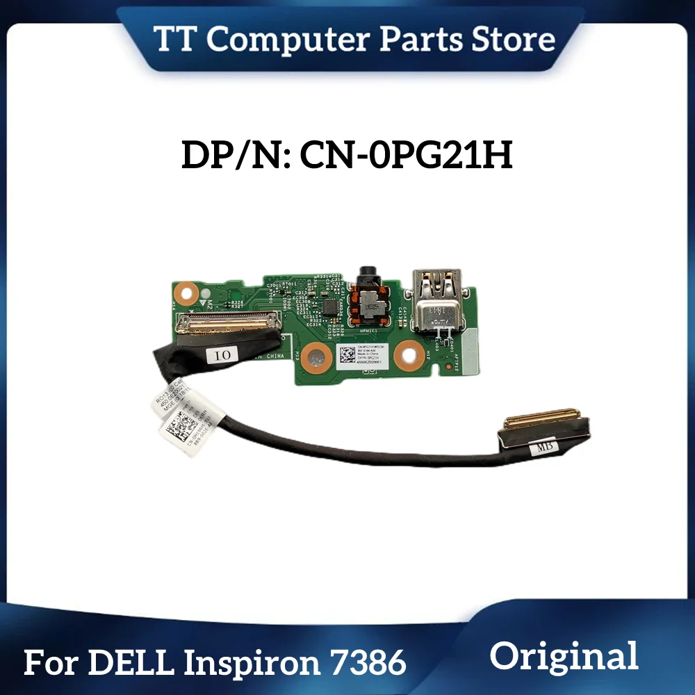 Nova Placa Original do Portátil Usb para Dell Inspiron 13 7386 Construído-no Cabo de Interface de Áudio Usb Placa Pequena Cn0pg21h 0pg21h Pg21h tt