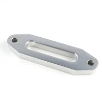 Aluminum Hawse Fairlead for Synthetic Winch Rope Cable Lead Guide For 3000-400LBS ATV UTV Winch Cable 4-7/8 inch 124mm 1