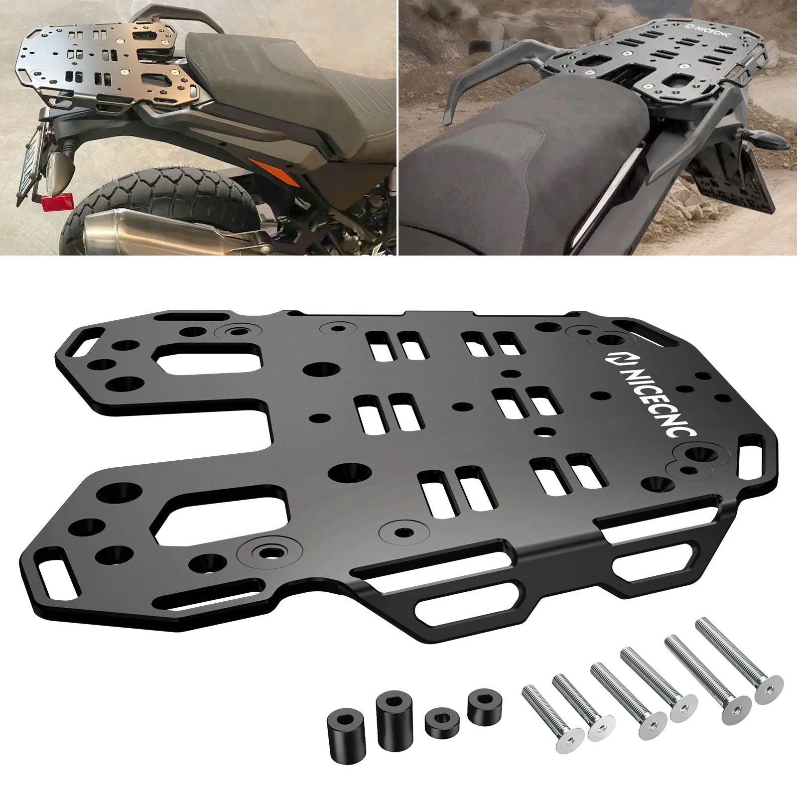 

Motorcycle Rear Luggage Rack for KTM 1290 Super Adventure R/S 2021 2022 2023 1290 SAS SAR Topcase Rack Adapter Mount Bracket