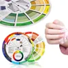 12/18 Colors Tattoo Colors Wheel Pigment Paper Card Supplies Three-tier Mix Guide Central Circle Rotate Tattoo Accessories 2