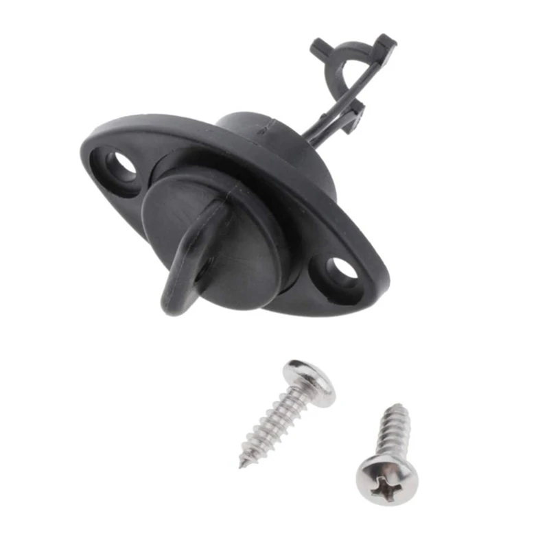 

Dinghy Boat Drainage Water Plug Bung Hole Stern Drain Plug Cover Yacht Plastic