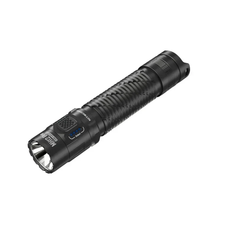 NITECORE MH12 V2 강력한 빛 1200 루멘 충전식 전술용 휴대용 스포트라이트 5000mAh 배터리 포함