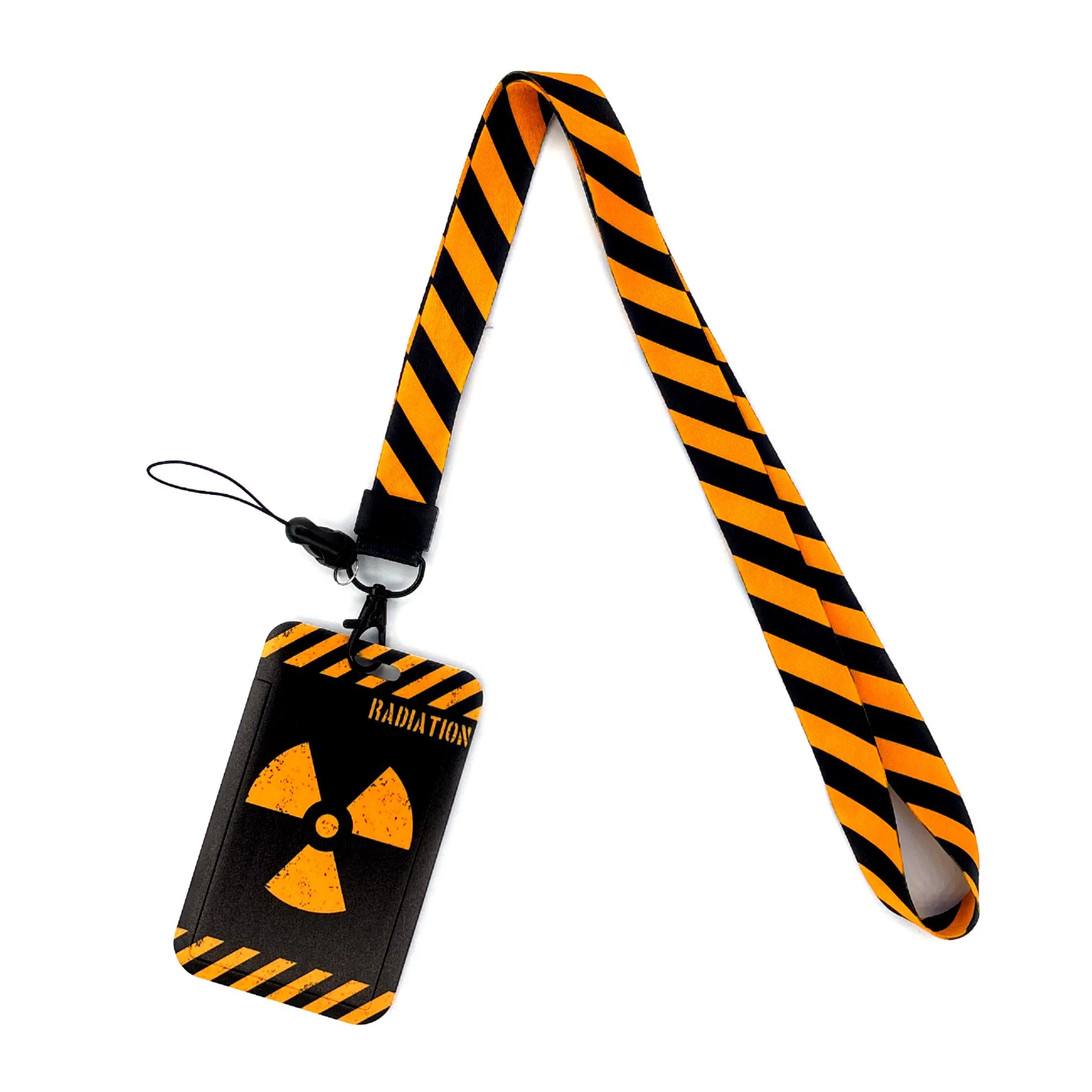 Versatile Card Holder Lanyard with Protective ID Badge and Credit Card Case
