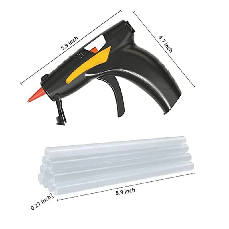 Cordless Hot Glue-Gun USB Glue-Gun Glue-Guns Kit Rechargeable Fit For  Crafts DIY Arts Home Repairs - AliExpress