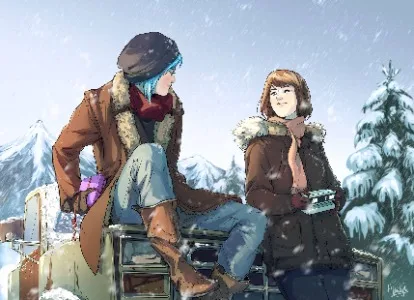 thumbnail image 1 of Póster e impresiones del videojuego Life is Strange, pintura en lienzo, arte de pared, decoración, pintura colgante para el hogar, sala de estar, decoración artística, 1 of 5