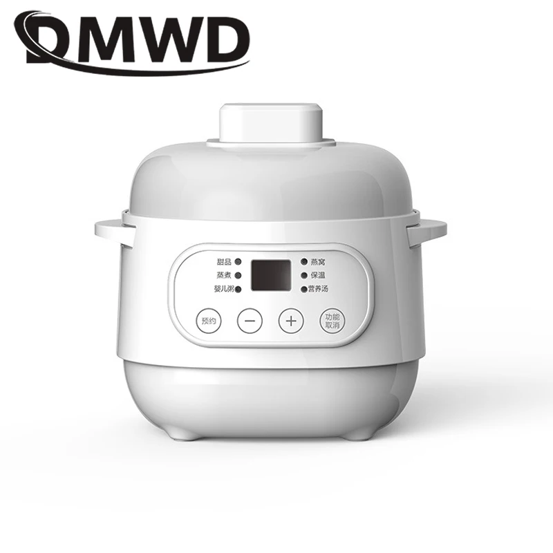 110V/220V elektrische Keramik Slow Cooker Wasser Eintopf Suppe Brei Gesundheit Topf Eier Mahlzeit Dampfer köcheln Babynahrung Koch maschine