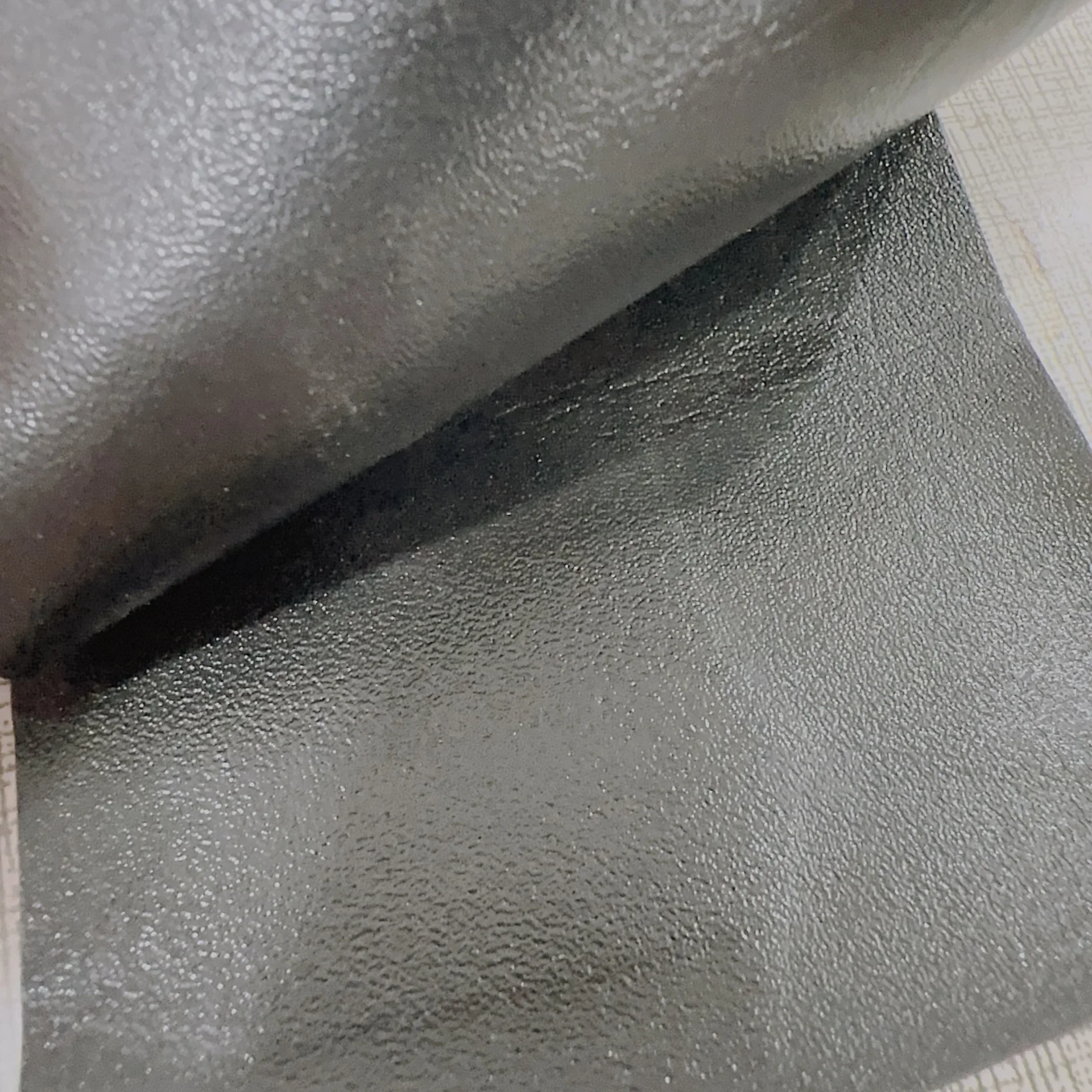 1.4MM Thick PVC Artificial Leather Base Layer Protective Gear Footpad Cheap Leather Strap For Clothing Accessories