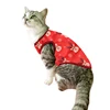 Christmas Cat Clothes Cotton Pet Vest For Small Dogs Cats T-shirt Apparel Puppy Kitten Costume French Bulldog Outfits Party Gift 4