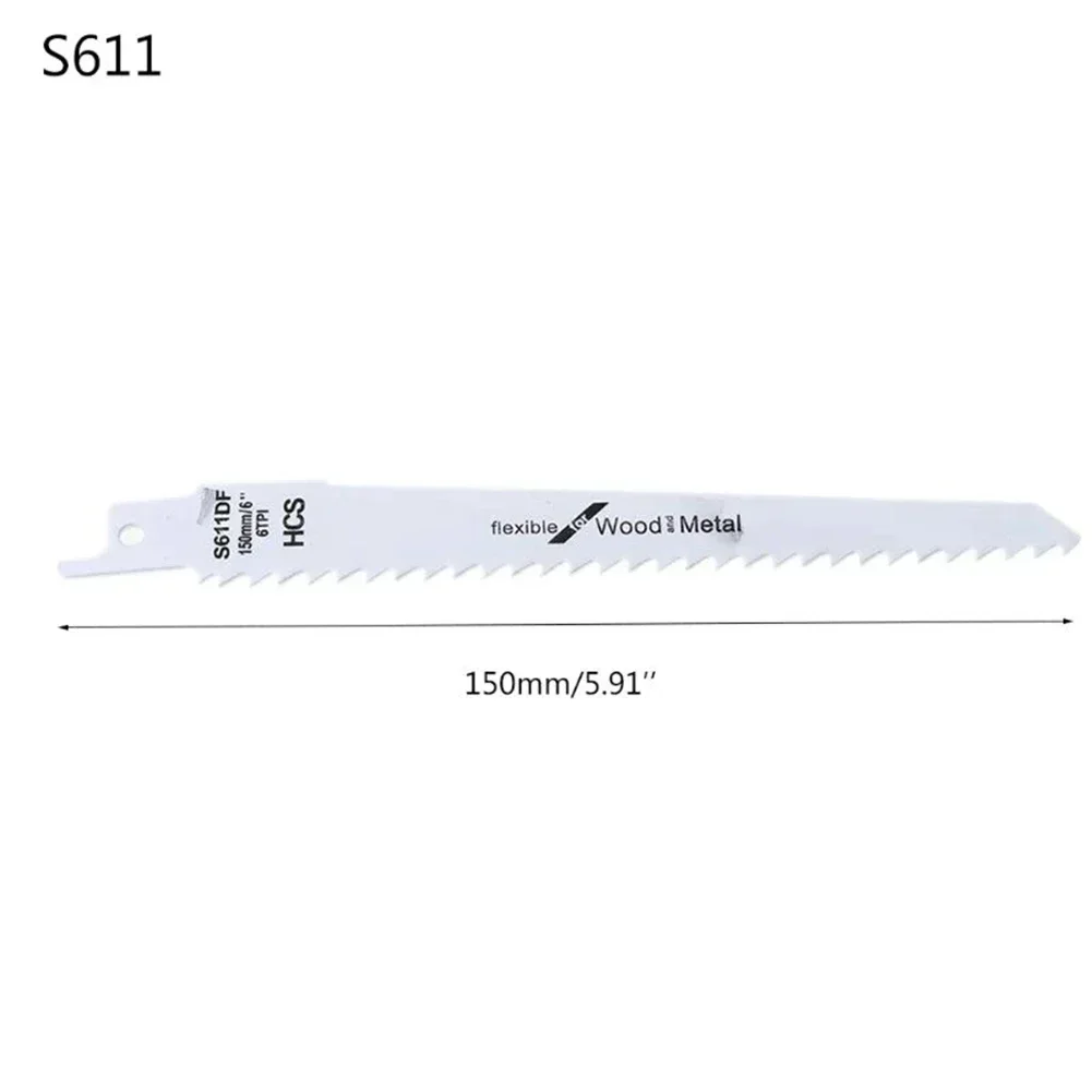 1pc S611DF Reciprocating Saw Blades Cutter Set Multi Saw Blade For Metal Wood PVC Tube Plastic Cutting Power Tools Accessories