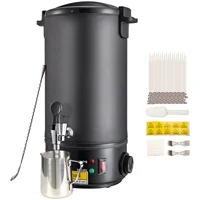 VEVOR 5/10L Wax Melter for Candle Making,Extra Large Electric Wax Melting Pot,w/Easy Pour Spout & 9level Temp Control,Easy Clean 1