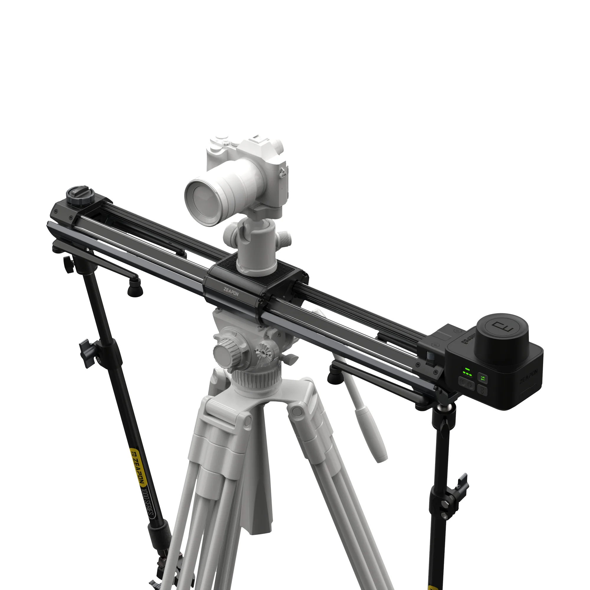 Zeapon Micro 3 E1000 with PD-E1 Kit Motorized Slider DSLR Camera Video Double Distance Portable Photography Rail System