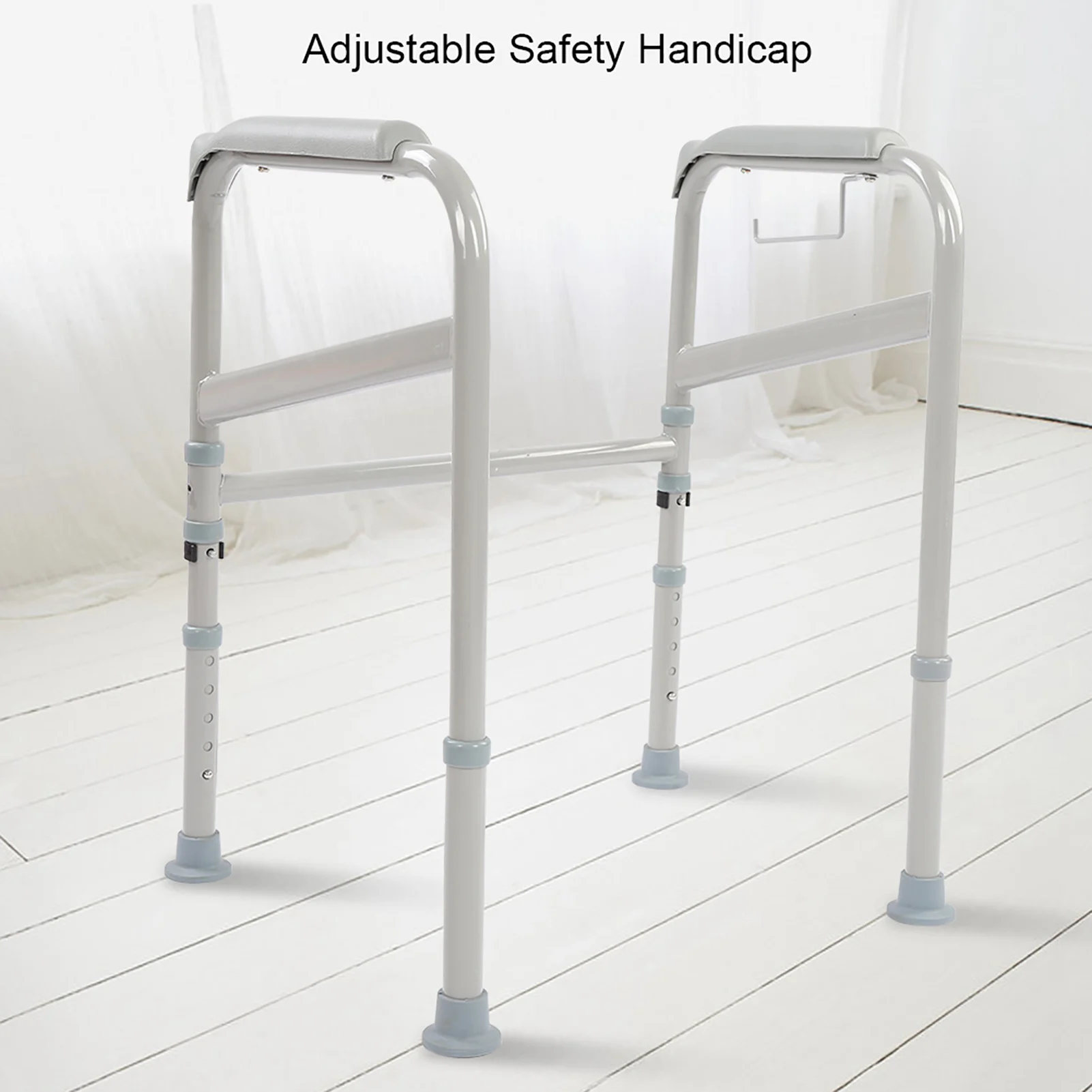 Description Picture 2 of itemHand Rail Safety Adjustable Hand Rail Disabled Grab Aid Disability Support Toilet  Bath Bathroom Hand Rail Support Toilet